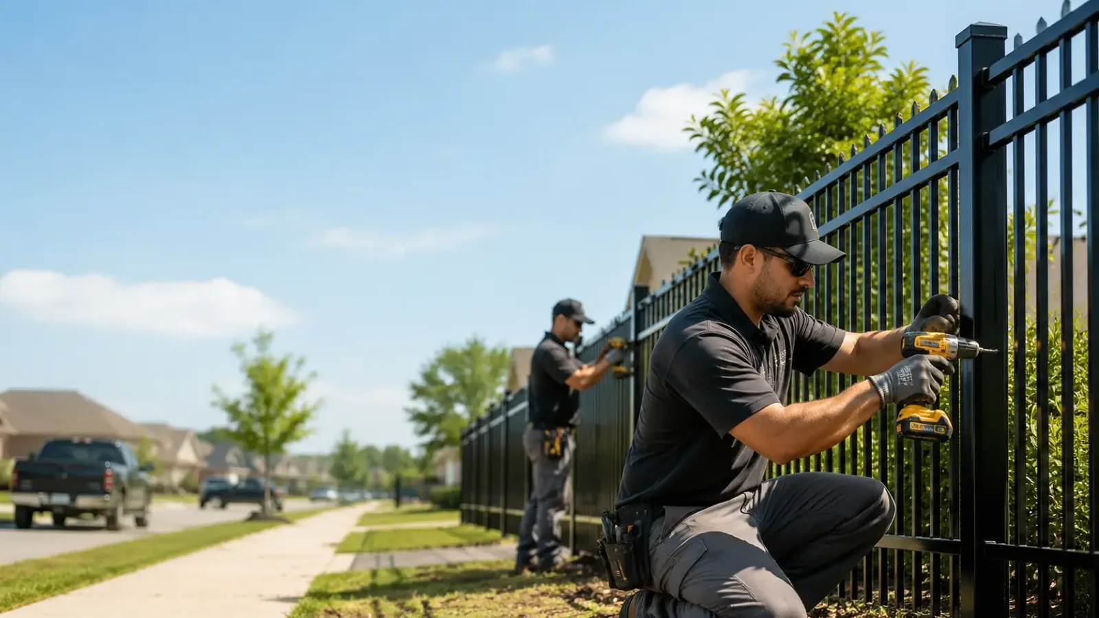 Metal Fence Installation in Salamonia, IN